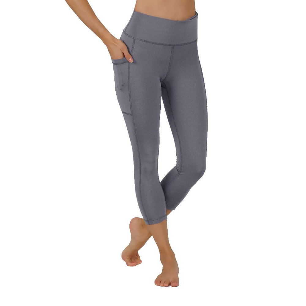 Yoga Capri Pants with Pockets